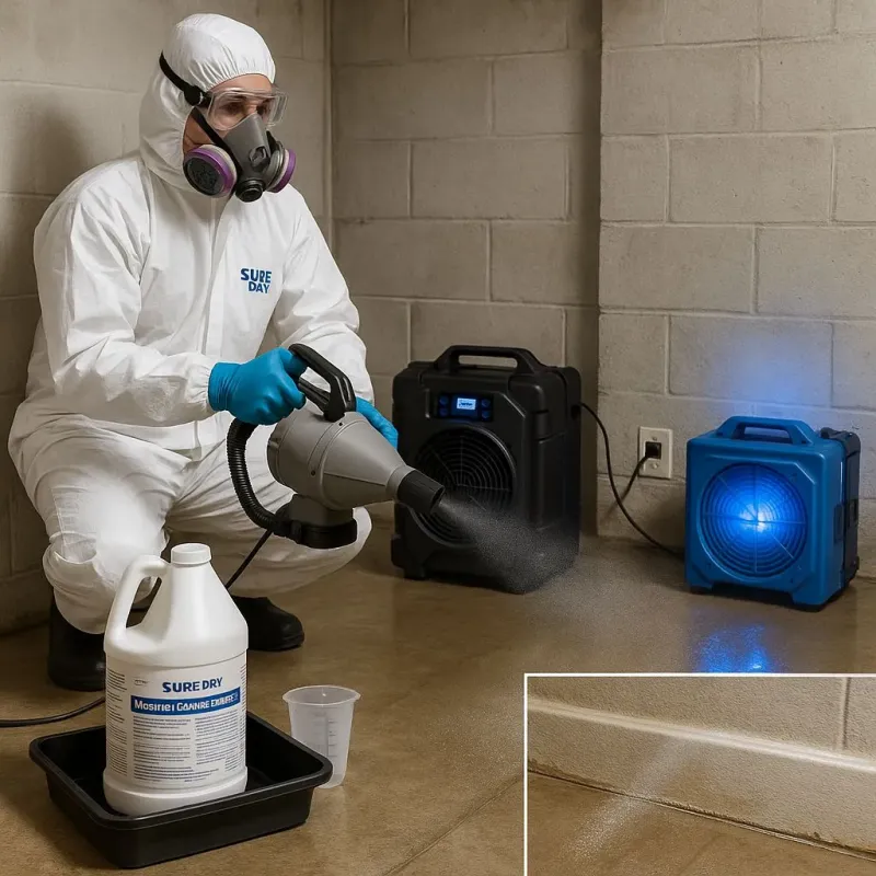 Sanitization and Odor Removal process in Liberty, PA