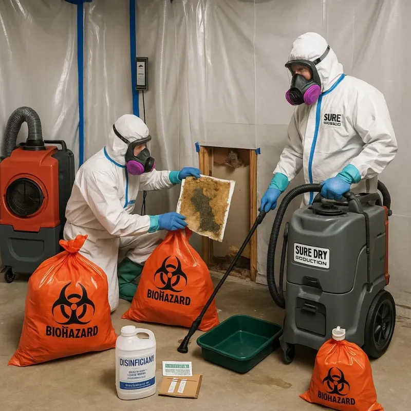 Contaminated Water Handling Protocols process in Liberty, PA