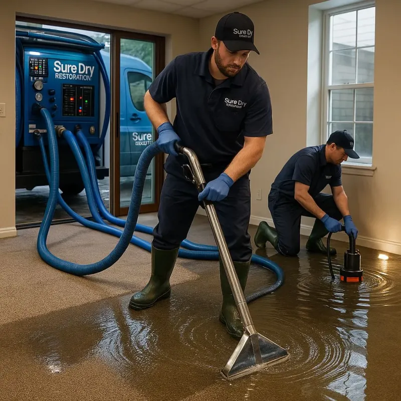 Water Extraction and Removal process in Liberty, PA